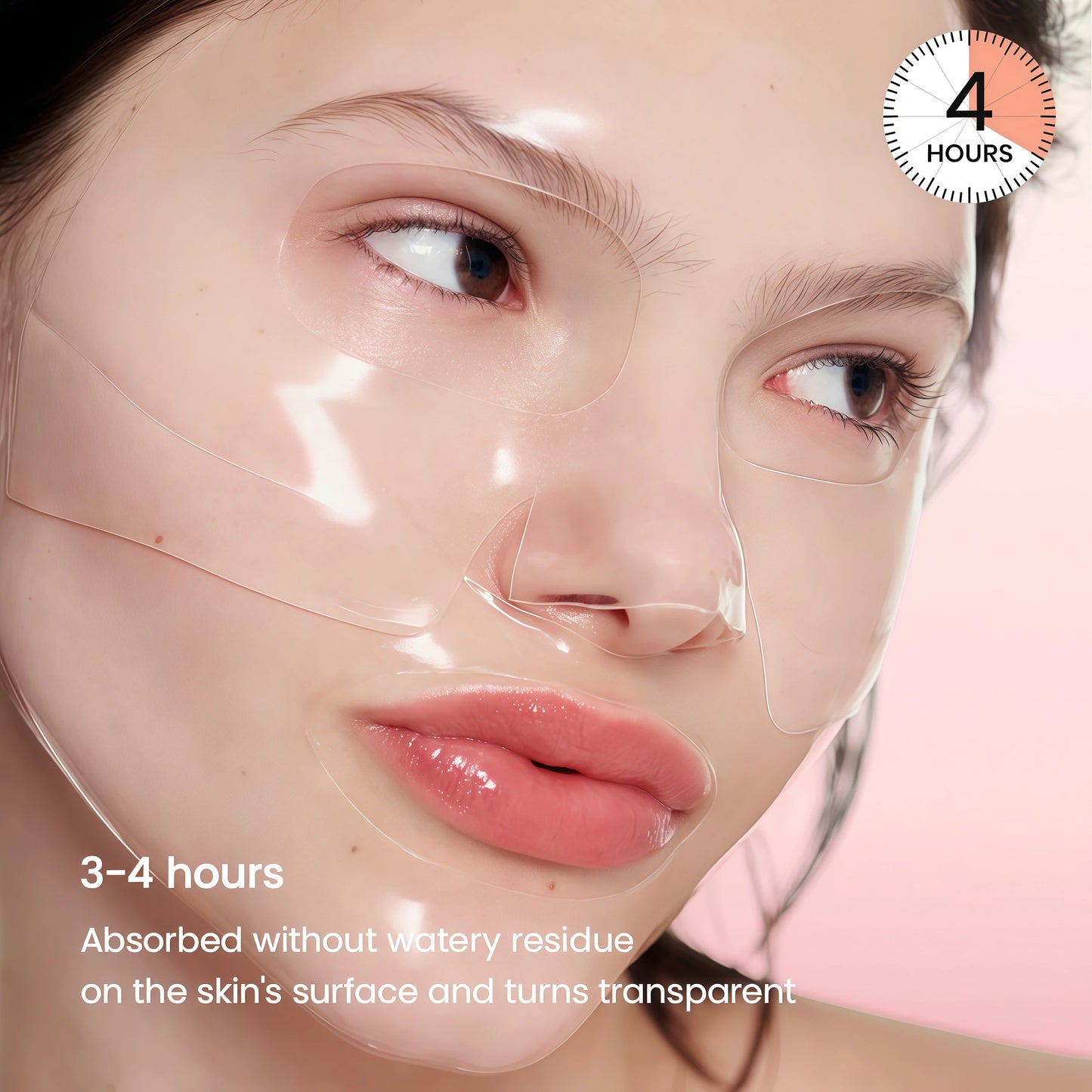 BIODANCE Bio-Collagen Real Deep Mask, Hydrating Overnight Hydrogel Face Mask, Pore Minimizing, Elasticity, Plumping, Travel Essentials & Self Care Gifts for Women, Korean Skin Care 1.19oz(34g) x 4ea